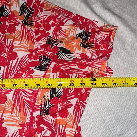 Womens Golf Polo Shirt XL Sport Haley Pink Turtle Bay Kahuku Hawaii Golf Course - Picture 7 of 11